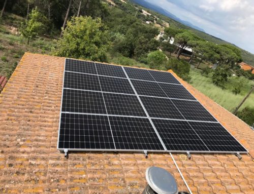 Instalación solar fotovoltaica para autoconsumo en Tordera