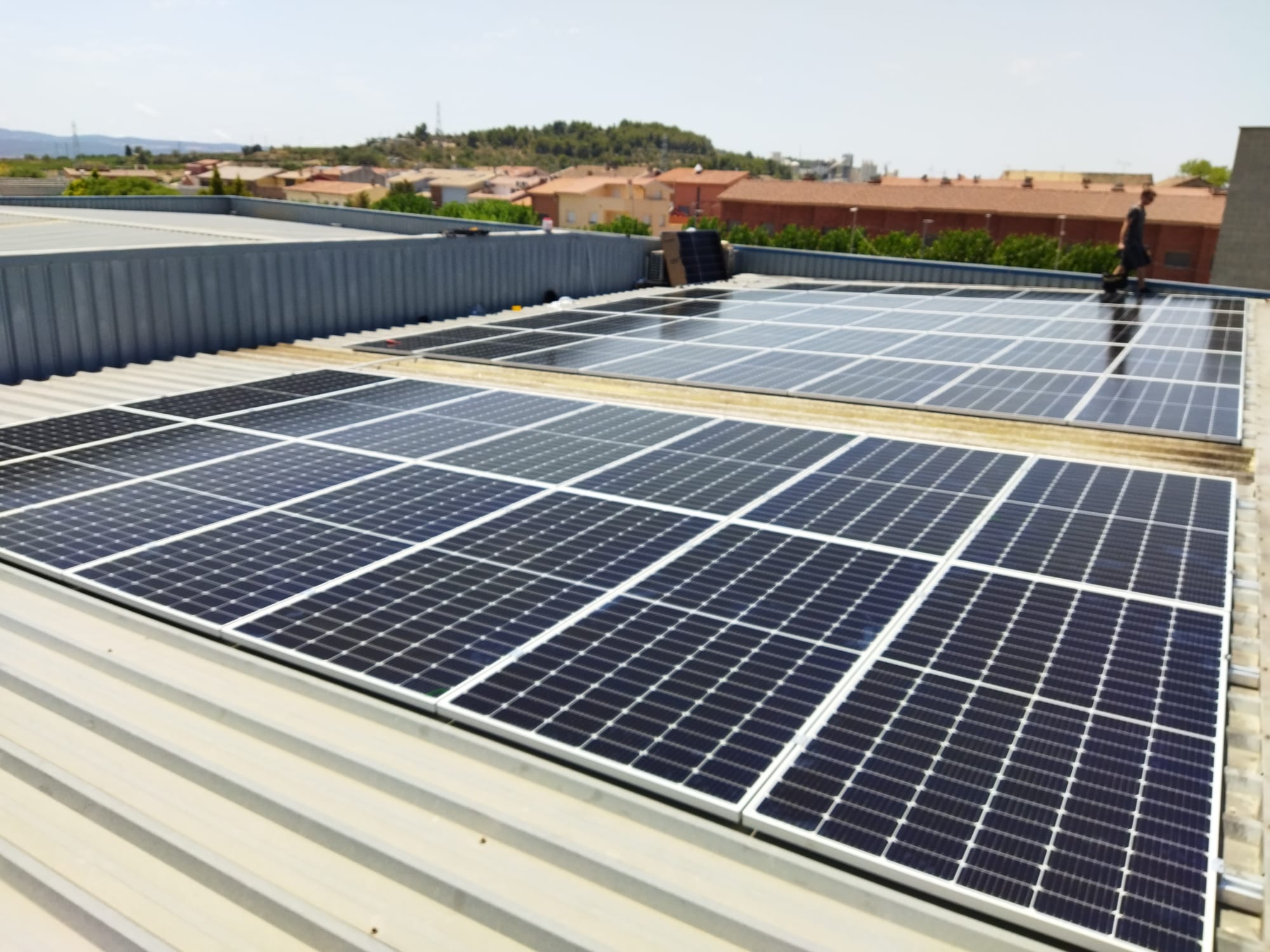 Instalación solar fotovoltaica Cabanyes