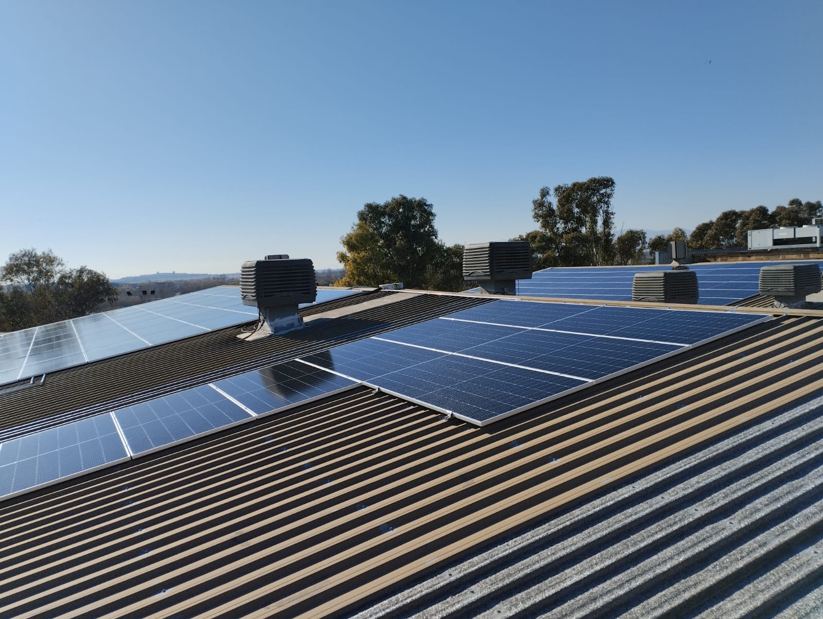 Instalación solar fotovoltaica