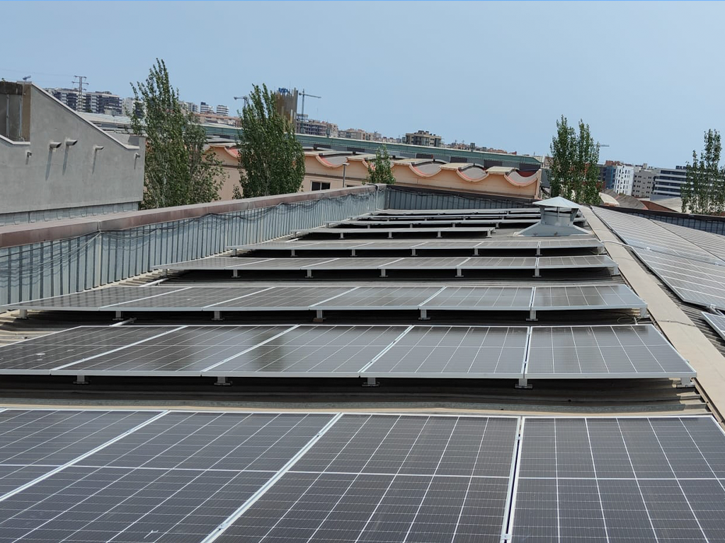 Instalación solar fotovoltaica